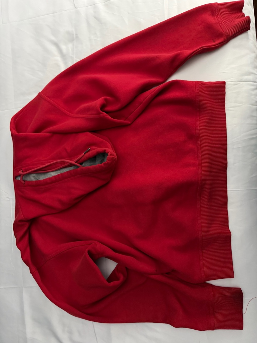 Classic Red Pullover Hoodie